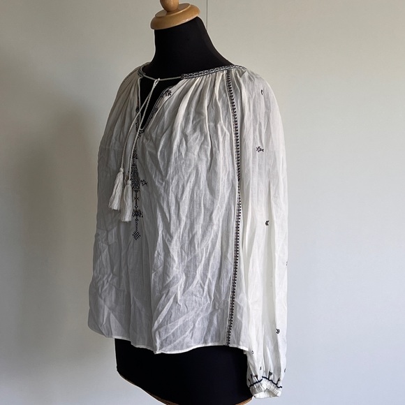 Isabel Marant (Isalebl ètoile) Boho Long Sleeve Top 
Size AU S - Picture 4 of 10